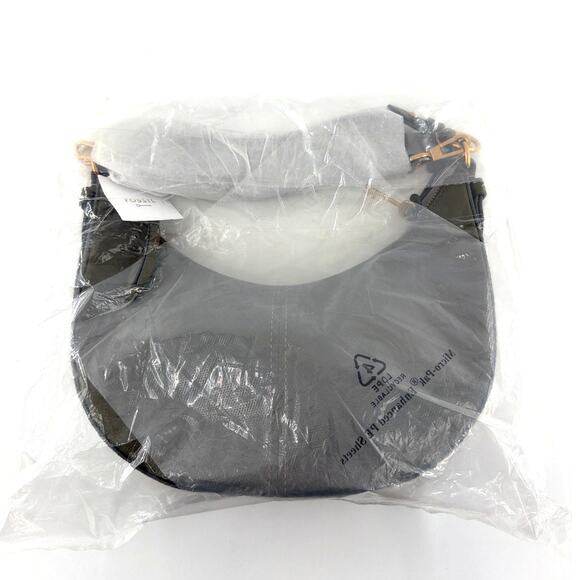 Fossil Women's Loden Green Shae Hobo Bag Size Small - Picture 5 of 12